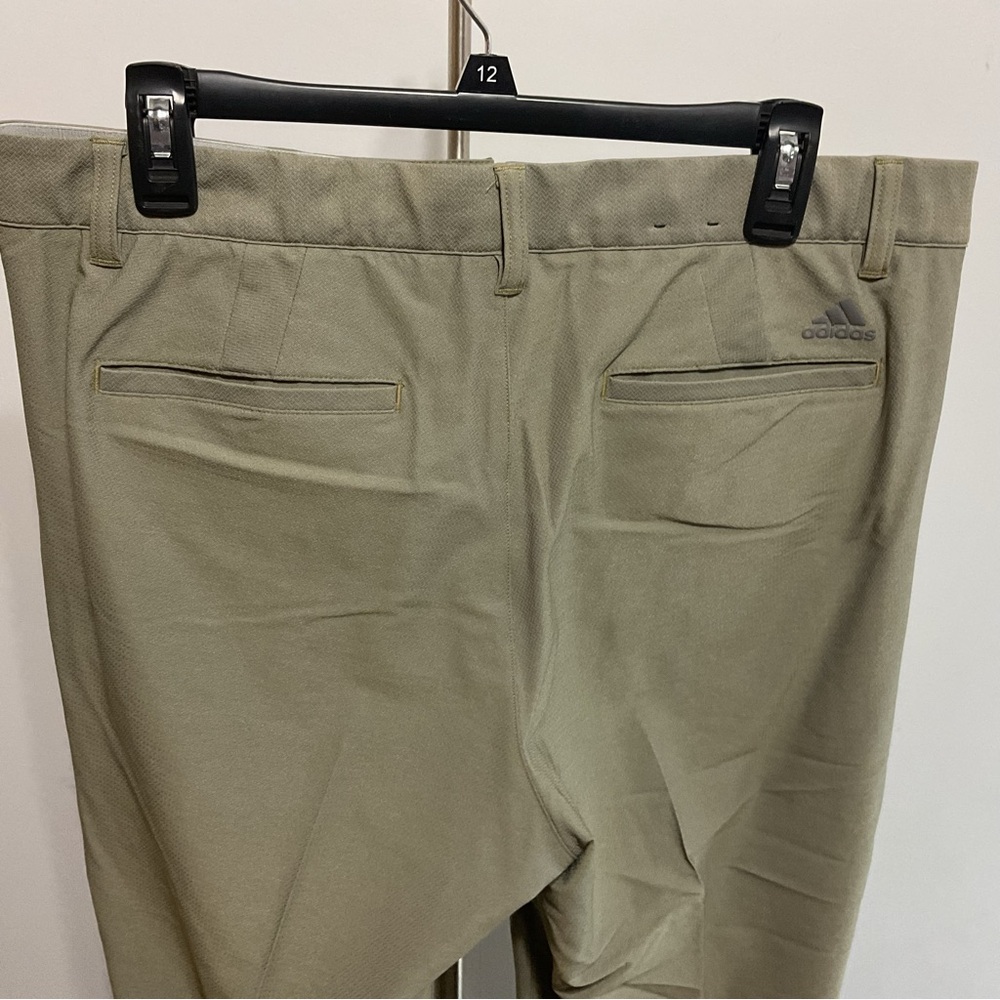 Adidas Tan Casual Chino Athletic Pants Size 34x32 - Picture 6 of 8